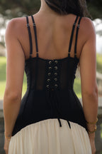 Celeste Corset Dress Ivory
