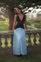 Celeste Corset Dress Perriwinkle